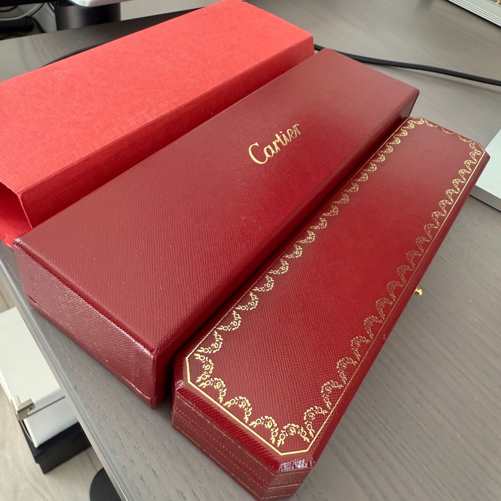 Brand New Cartier Bracelet or Necklace Original Box